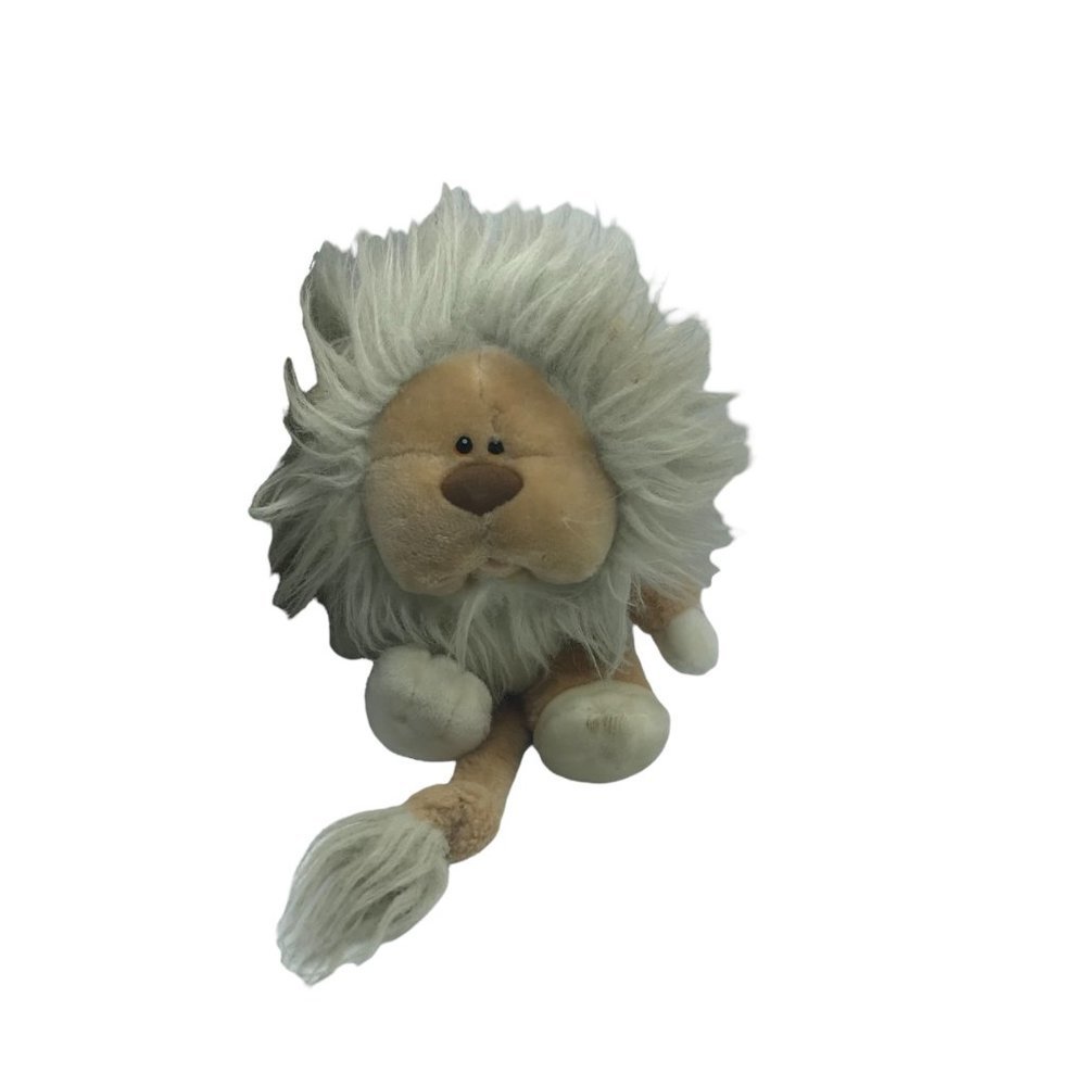 Vintage 1983‎ Mattel Emotions Lion Cub Plush Stuffed Animal Super Cute 11" sit